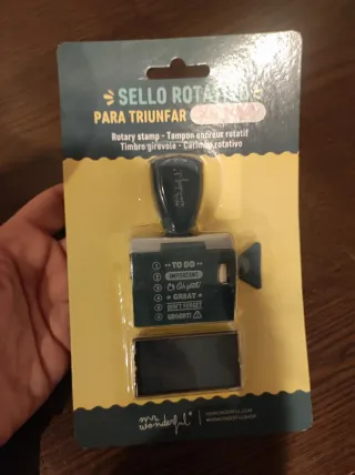 Sello rotativo Mr. Wonderful