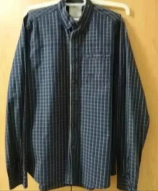 Camisa Springfield cuadros azul y blanco