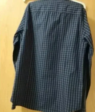 Camisa Springfield cuadros azul y blanco