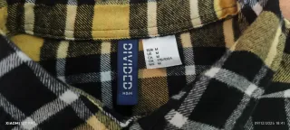 Camisa H&M cuadros franela M