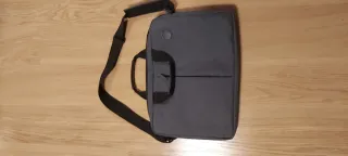 Maletín Portátil Gris con Asa y Correa