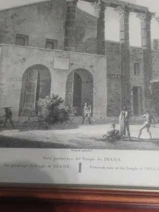 Cuadro Templo de Diana