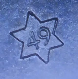 Error monedas 5pts España 1949*49