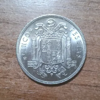 Error monedas 5pts España 1949*49