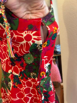 Vestido estampado floral talla 40 nuevo