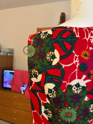 Vestido estampado floral talla 40 nuevo