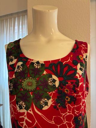 Vestido estampado floral talla 40 nuevo