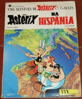3 livros BD Uma Aventura de Astérix o Gaulês