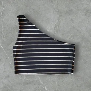 Top asimétrico de rayas