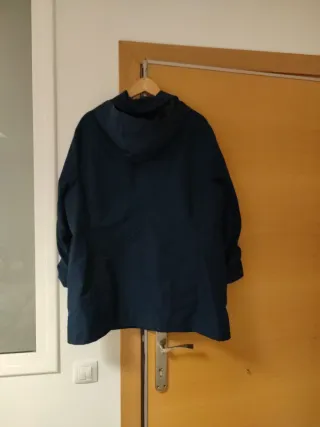 Impermeable Mujer Azul