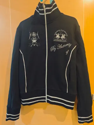 Jersey La Martina Negro Talla M - S