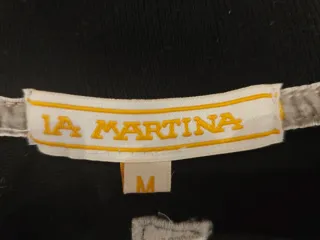 Jersey La Martina Negro Talla M - S