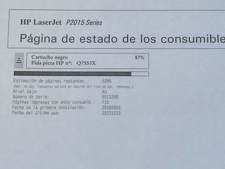 Impresora HP LaserJet P2015