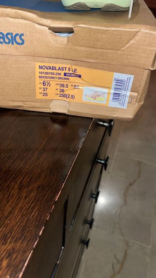 Asics Botas para Correr Beige/Verde Oliva