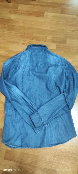 Camisa tejana azul