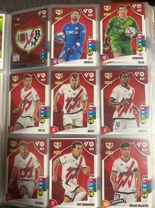Cromos Adrenalyn 24/25 R.Vallecano