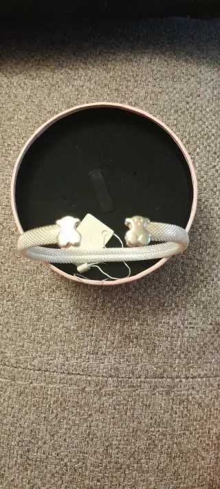 Pulsera Tous Oso Plata