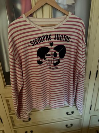 Sudadera Aire Retro 'Siempre Juntos' Rayas