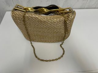 Bolso de fiesta dorado