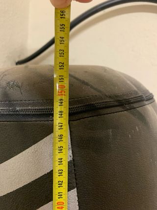 Saco de boxeo DOMYOS negro