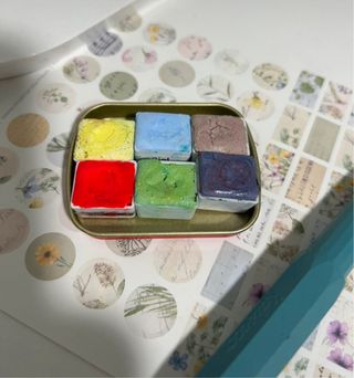 Acuarelas pasteles artesanales