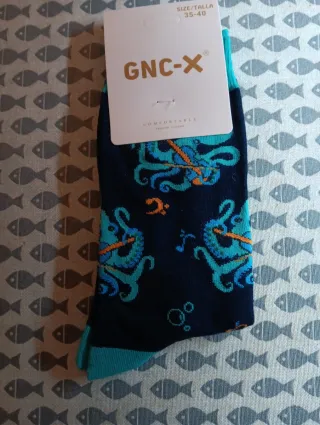 Calcetines GNC-X Pulpos Talla 35