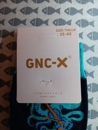 Calcetines GNC-X Pulpos Talla 35