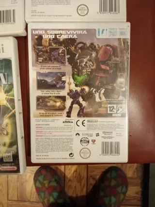 Lote 4 Juegos Wii: Star Wars, Spiderman, Dragon, T