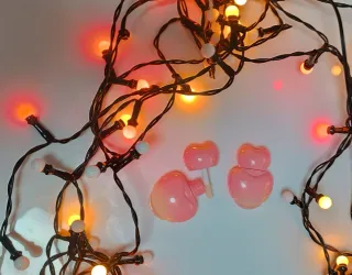 Bálsamo Labial Artesanal Forma corazón