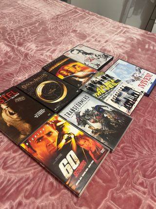 Lote 8 Películas DVD Acción/Fantasía/Terror