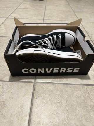 Converse Platform Alte Nere
