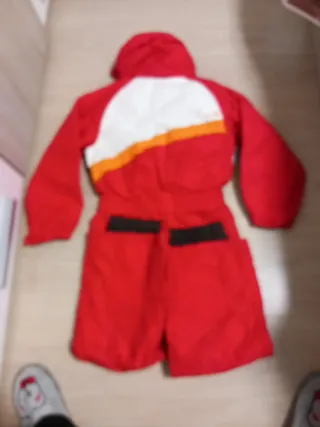 Tuta da sci per bambini rossa