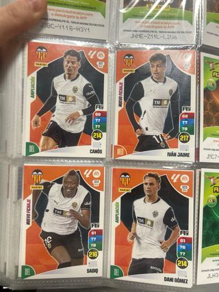 Cromos Panini Adrenalyn Valencia CF 24/25