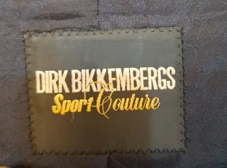 Americana Bikkembergs Azul Marino Talla M