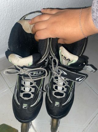Patines en línea Fila negros