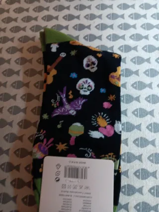Calcetines GNC-X Catrina Mexicana Talla 35