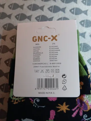 Calcetines GNC-X Catrina Mexicana Talla 35