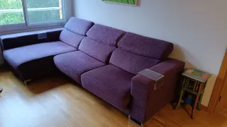 Sofá Lila Extensible para Dormir (Preu negociable)