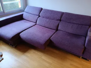 Sofá Lila Extensible para Dormir (Preu negociable)