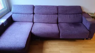 Sofá Lila Extensible para Dormir (Preu negociable)