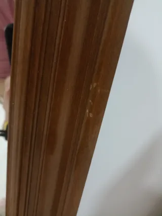 Espejo Grande Madera y Cristal