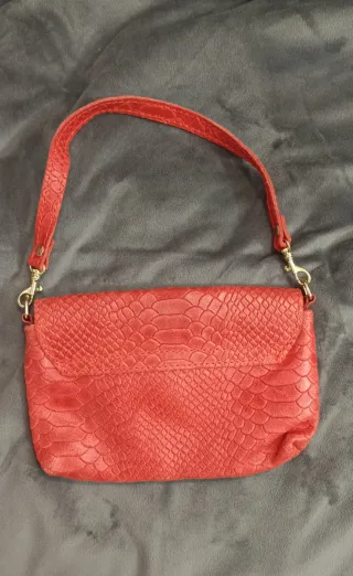 Borsa The Genuine Leather Ape Rossa