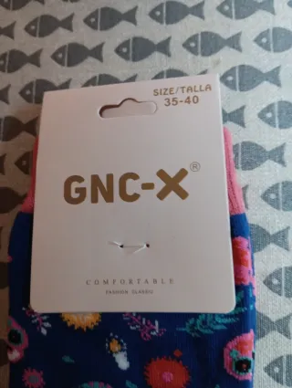Calcetines GNC-X Catrina Mexicana Talla 39