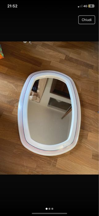 Specchio vintage anni '70