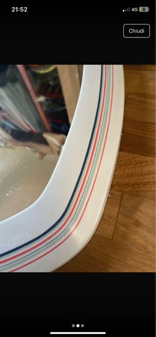 Specchio vintage anni '70