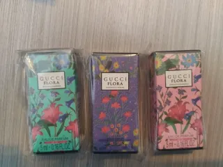 Set 3 Perfumes Gucci Flora 5ml