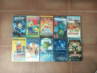 Lote 10 Películas VHS Variadas