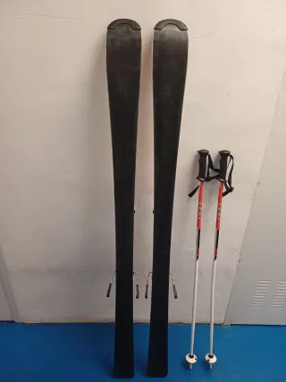 Esquís Junior Rossignol Hero 140cm + Palos 100