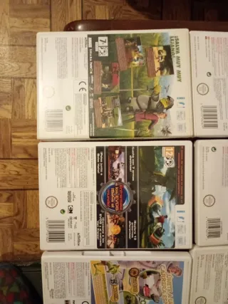 Lote 6 Juegos Wii: Ben 10, Shrek, Rex, Planet 51