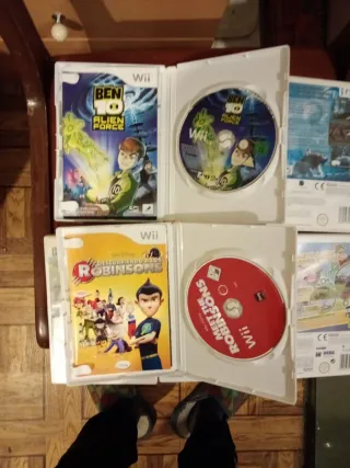 Lote 6 Juegos Wii: Ben 10, Shrek, Rex, Planet 51